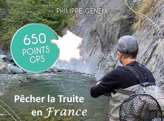 Guide 650 Points GPS Pêcher la Truite en France Avozetto Webzine Pêche Mouche